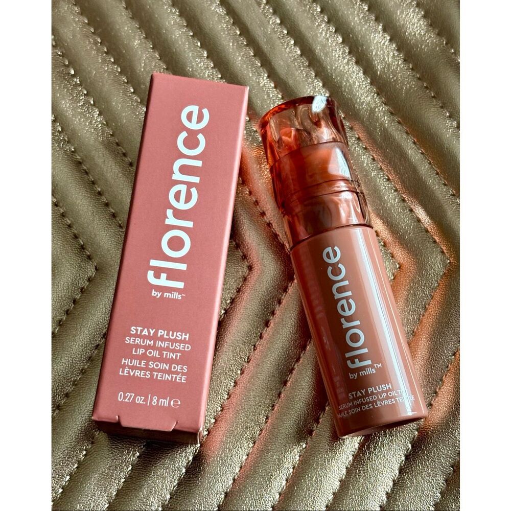 FLORENCE by MILLS - NWTIB "Stay Plush Serum Infused Lip Oil Tint"/0.27 oz (8 mL)
